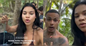 A influenciadora explicou que o consumo de carne de búfalo faz parte da rotina da Ilha do Marajó.