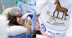 Um dia antes de Dom nascer, Lauana lançou uma música em homenagem ao filho, na qual relata as mudanças que o bebê já havia provocado em sua vida.