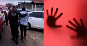 O suspeito de abusar da adolescente há 10 anos foi preso em Santo Antônio do Tauá
