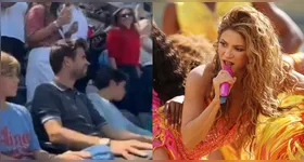 Nas imagens que circularam nas redes sociais, Milan e Sasha apareciam animados com a apresentação da mãe.