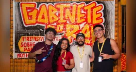 Fundadores da Gabinete do Rap: Flawess, Andreza Dias, Luiz Horizonte e Michel Chermont (da esquerda para direita)