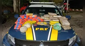 Polícia Rodoviária Federal captura 41 quilos de drogas na BR-316, com envolvimento de suspeito detido por tráfico anteriormente.
