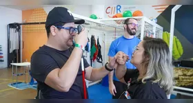 Josias Silva é surdocego e destaca que conquistou mais autonomia com o atendimento do Centro Integrado de Inclusão (CIIR)