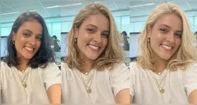 Com o uso da Inteligência Artficial (IA), é possível mudar a cor dos cabelos de tom escuro para o loiro.