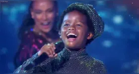 Show à parte: O pequeno Luiz Gabriel brilha em performance inspirada em Michael Jackson, um dos momentos mais marcantes da trajetória dos campeões na Globo.