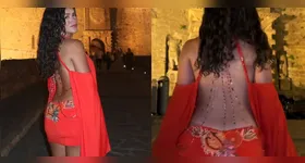 O visual da artista rapidamente chamou atenção na internet e recebeu diversos elogios