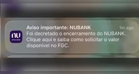 A instituição financeira classificou o episódio como um erro técnico pontual já solucionado.
