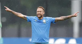 Neymar deve entrar no segundo tempo contra a Escócia