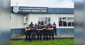 Agentes da Polícia Civil planejam o cumprimento dos mandados judiciais nas primeiras horas da manhã, na sede da Superintendência do Lago de Tucuruí.