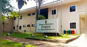 Fórum da Comarca de Parauapebas, onde o Conselho de Sentença se reuniu para condenar o acusado por homicídio qualificado.