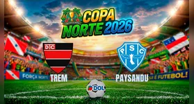 Imagem ilustrativa da notícia Fim de jogo: Trem-AP 0 x 3 Paysandu pela Copa Norte 2026