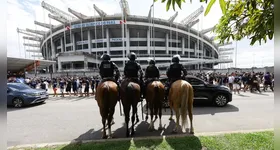 Segurança reforçada para o clássico Remo x São Paulo.