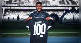Jáderson faz história no Clube do Remo: 100 jogos com a camisa azulina