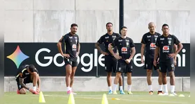 A Seleção Brasileira se prepara intensamente para a Copa do Mundo.