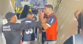 Cristian Tassano pode deixar o Remo após gesto obsceno contra torcedores no Baenão