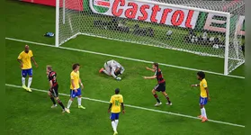 Embalada pelo título da Copa das Confederações de 2013 e comandada por Luiz Felipe Scolari, a equipe iniciou a competição cercada de confiança, mas...