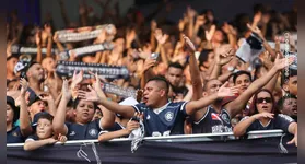 Clube do Remo intensifica a identificação azulina nas arquibancadas.