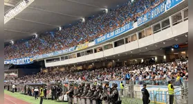 A torcida do Paysandu prepara um grande caldeirão para a final da Copa Verde