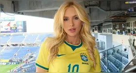 Enquanto a transmissão celebrava o gol que abriu o placar logo no primeiro minuto da partida, parte da torcida passou a cantar insultos direcionados a Virginia.