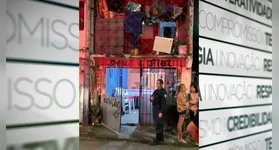 O homicídio ocorreu em frente a um estabelecimento comercial