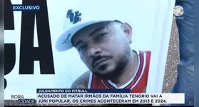 Familiares da família Tenório acompanharam o julgamento de Robson dos Santos Amador, o “Pitbull”, acusado de envolvimento em dois homicídios em Belém.