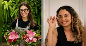 Conheça a histórias de desafios e superação das empreendedoras Monique Elma, proprietária de uma floricultura, e Fatiane Gaia, proprietária de um salão de beleza