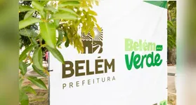 O prefeito de Belém, Igor Normando, participou do lançamento do jardim