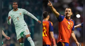 Michael Olise, da França; e Mikel Oyarzabal, da Espanha; foram os destaques nas vitórias de suas seleções.