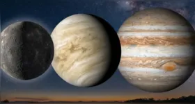 O astrônomo Arthur Costa explica a conjunção planetária que reúne Vênus, Júpiter e Mercúrio no céu de junho, fenômeno visível logo após o pôr do sol.