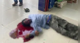 Homem foi executado dentro do supermercado lotado
