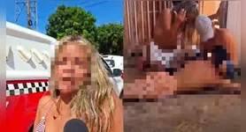 Imagem ilustrativa da notícia Mulher é presa suspeita de esfaquear companheiro após briga por comida