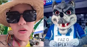 Após uma torcedora do Paysandu afirmar que foi cobrada em R$ 5 para tirar uma foto durante o Arrastão do Pavulagem, o personagem se pronunciou e defendeu a cobrança.