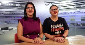 riscila Belfort recebe Eveline Maia, comunicadora, mãe e criadora do projeto Uma Mulher do Futebol no DOL Delas.