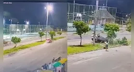 Carro capota após colisão com motocicleta no Portal da Amazônia, Belém. Detalhes e atualizações sobre o estado dos envolvidos.