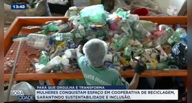 Imagem ilustrativa da notícia Mulheres lideram cooperativa que fortalece a reciclagem em Belém