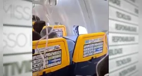 Mesmo com o susto, o passageiro sobreviveu.