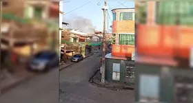 O incidente teria causado apenas danos materiais ao restaurante.