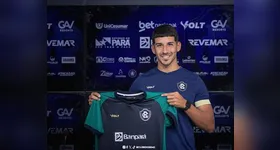Iván Alvariño fez parte do elenco do Clube do Remo em 2025.
