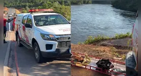 Ônibus cai de ponte na PA-370 entre Santarém e Uruará, deixando ocupantes desaparecidos; Corpo de Bombeiros realiza buscas.