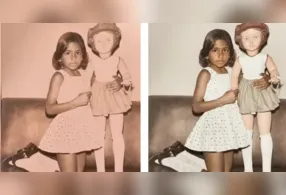 Com inteligência artificial, fotos antigas podem ser restauradas, recuperando cores, nitidez e detalhes apagados pelo tempo.