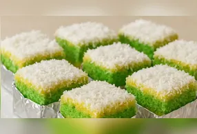 Bolo Gelado Verde e Amarelo se destaca pela apresentação colorida e pelo sabor irresistível