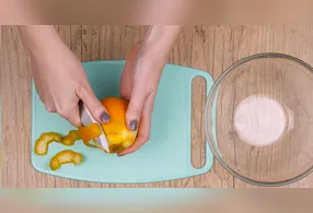 Utilizando cascas de laranja e abacate, ela desenvolveu um polímero biodegradável