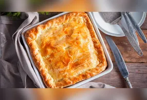 Opções de torta salgada de liquidificador