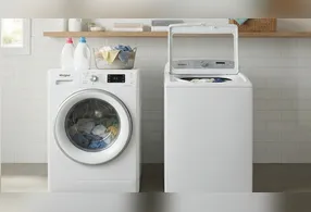 Compare máquinas de lavar com tampa frontal e superior em consumo de água e energia. Descubra qual é a melhor opção para sua casa.