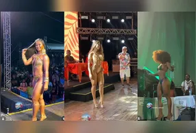 Adriana Gomes, Pamela Caroline e Jéssica Mendes mostrarm beleza e desenvoltura na passarela.