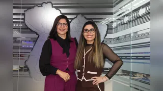 Priscila Belfort e Tábita Alexandre após gravação do DOL Delas.