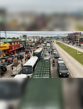 Acompanhe o fluxo de veículos nas rodovias de Belém e as operações do transporte coletivo neste sábado (18/07).