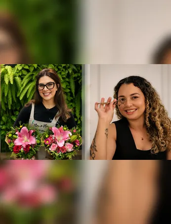 Conheça a histórias de desafios e superação das empreendedoras Monique Elma, proprietária de uma floricultura, e Fatiane Gaia, proprietária de um salão de beleza
