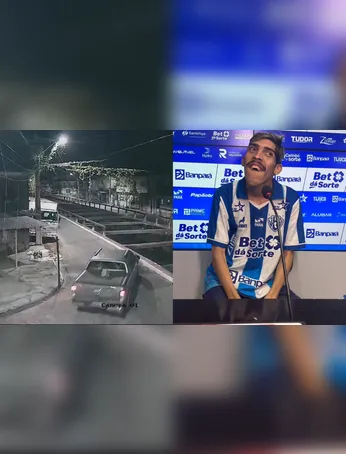 Motorista invade rua e atropela Pampam e outras vítimas em rua da Sacramenta, em Belém.