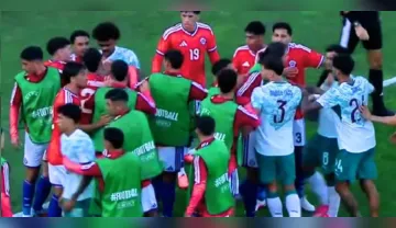 Imagem ilustrativa da imagem Portugal vence Chile em amistoso marcado por briga, expulsões e golaço